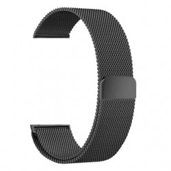 CRESTED Black Milanese Stainless Steel Band For iWatch